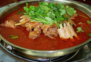 羊肉红汤锅